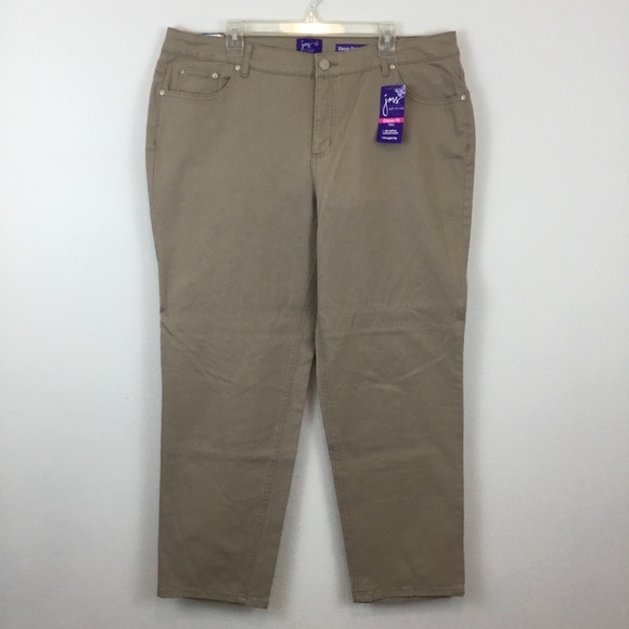 just my size khaki jeans